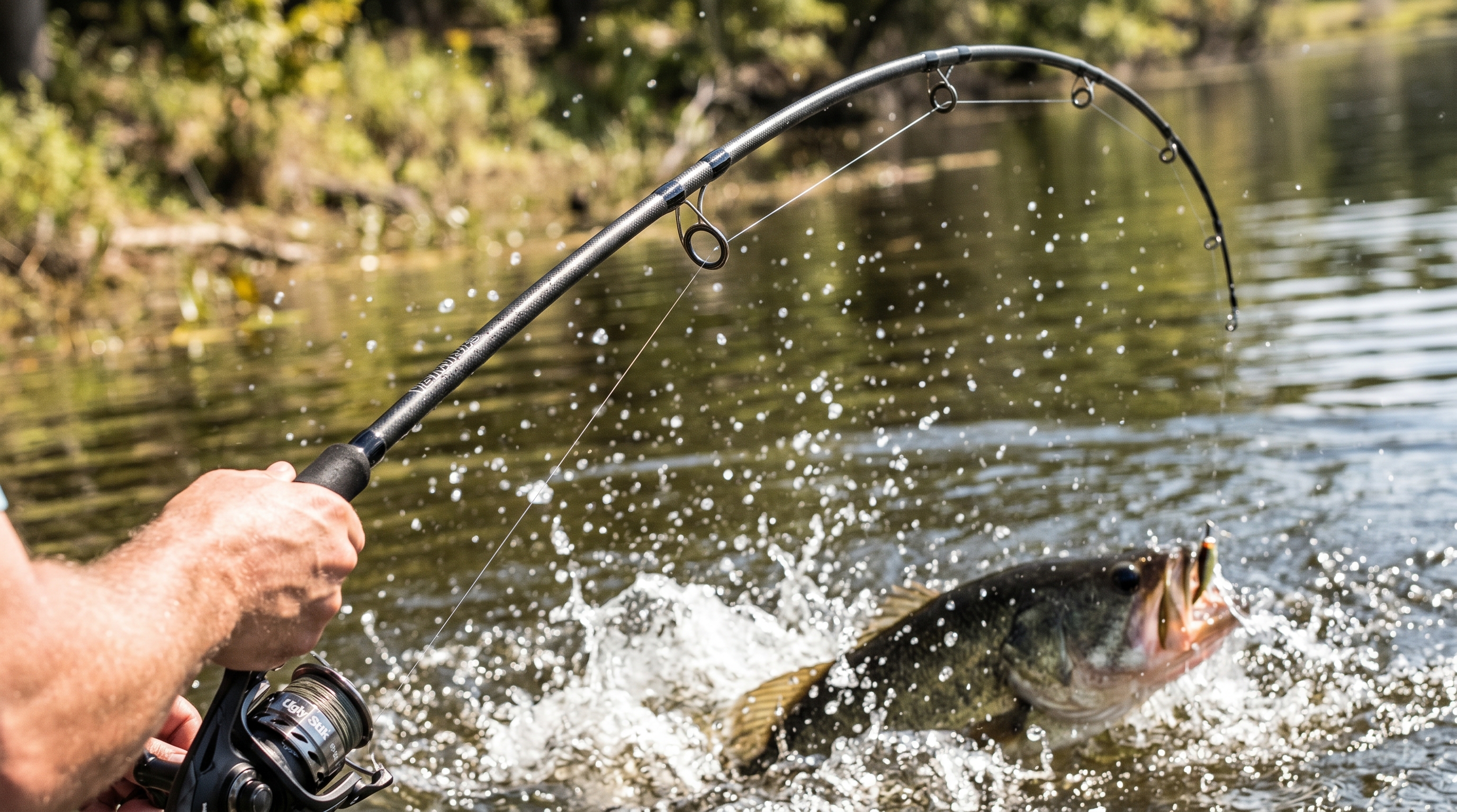Ugly Stik Carbon Casting Action