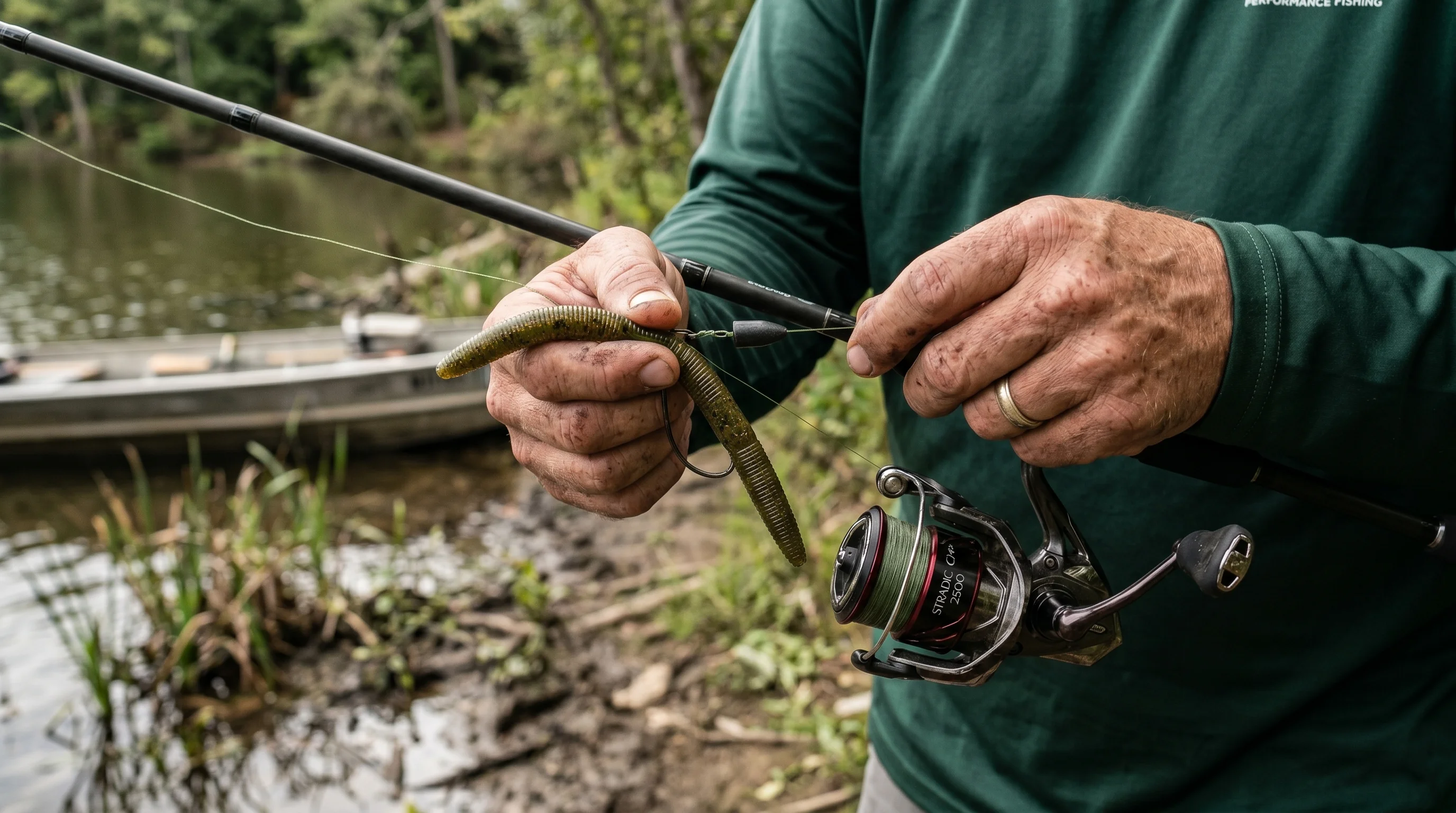 Finesse tackle for shore casting