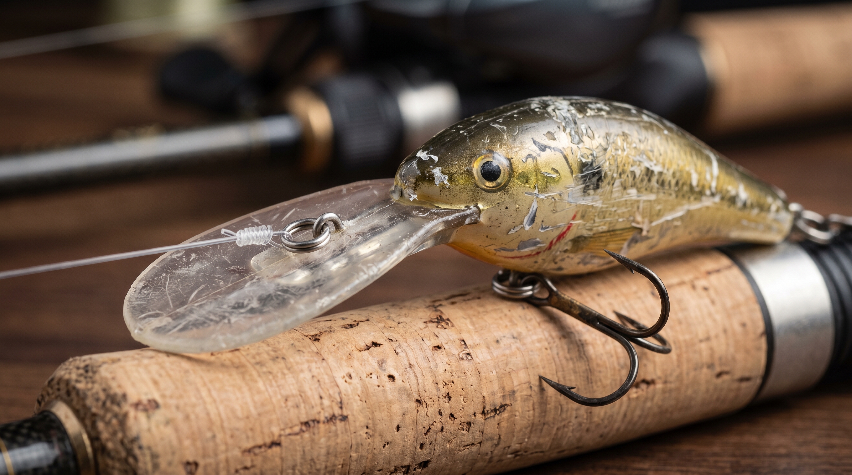Deep Diving Crankbait Macro Studio Close Up