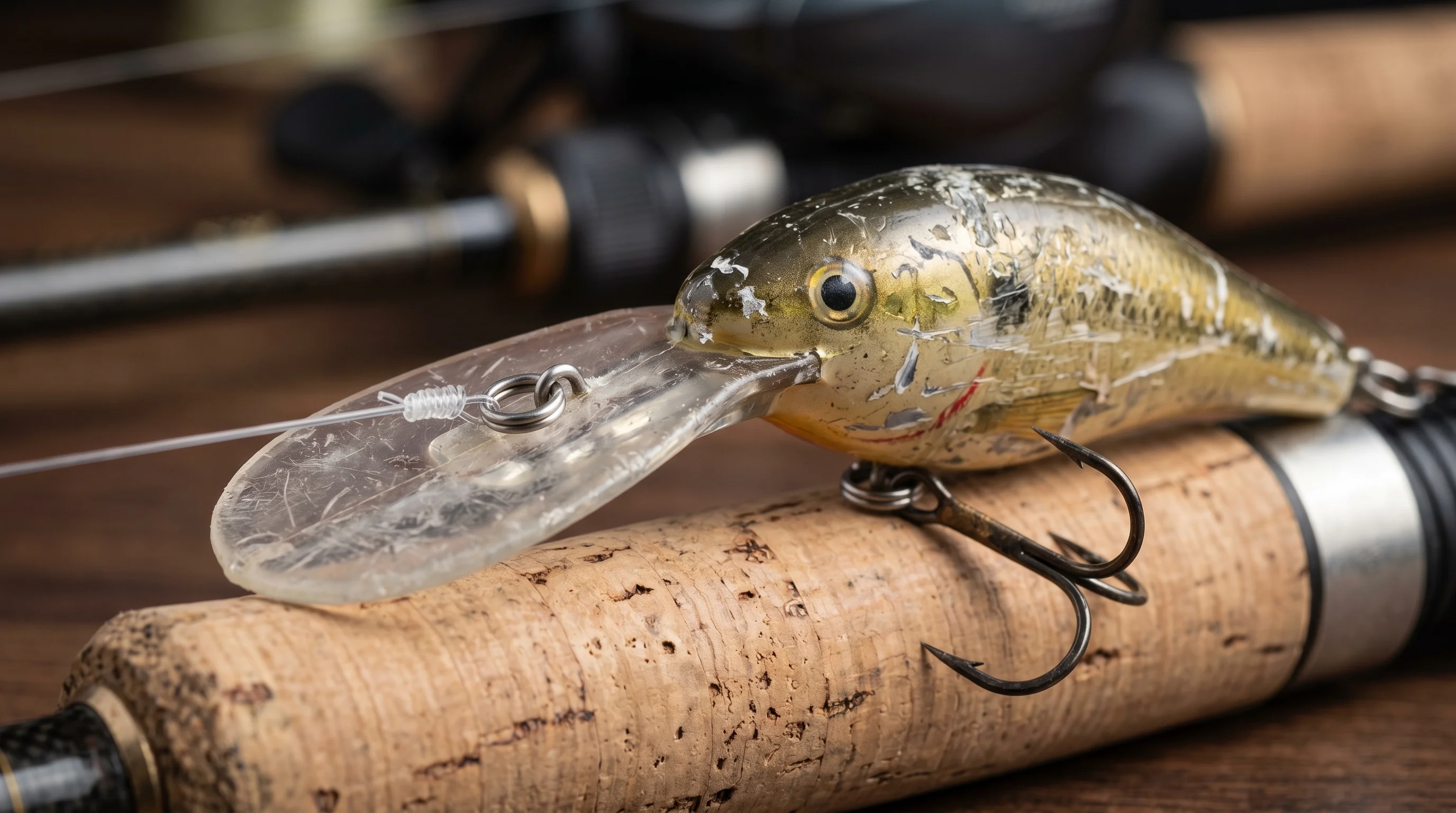 Deep Diving Crankbait Macro Studio Close Up
