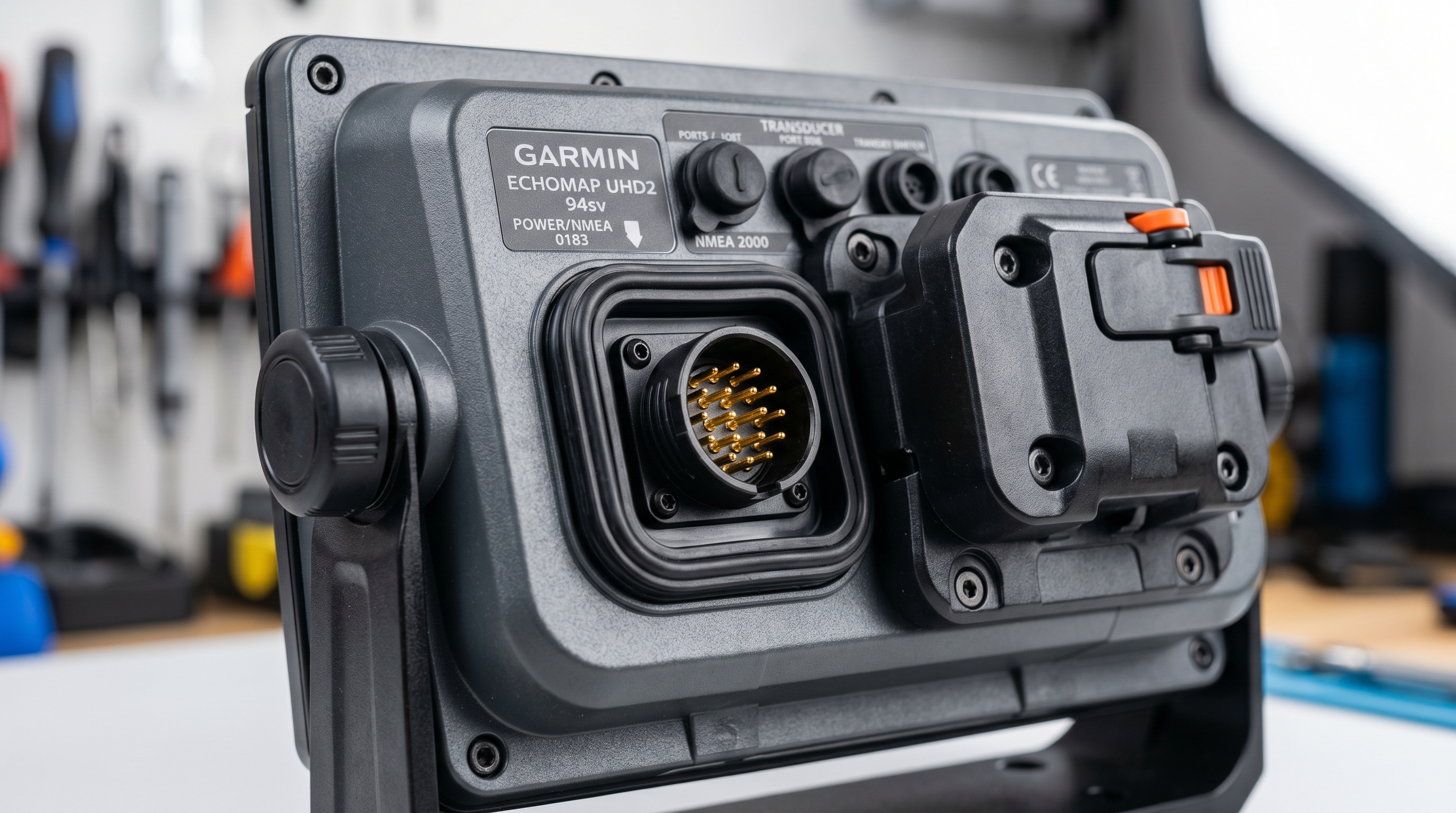 Garmin ECHOMAP UHD2 94sv Close-up Macro Detail