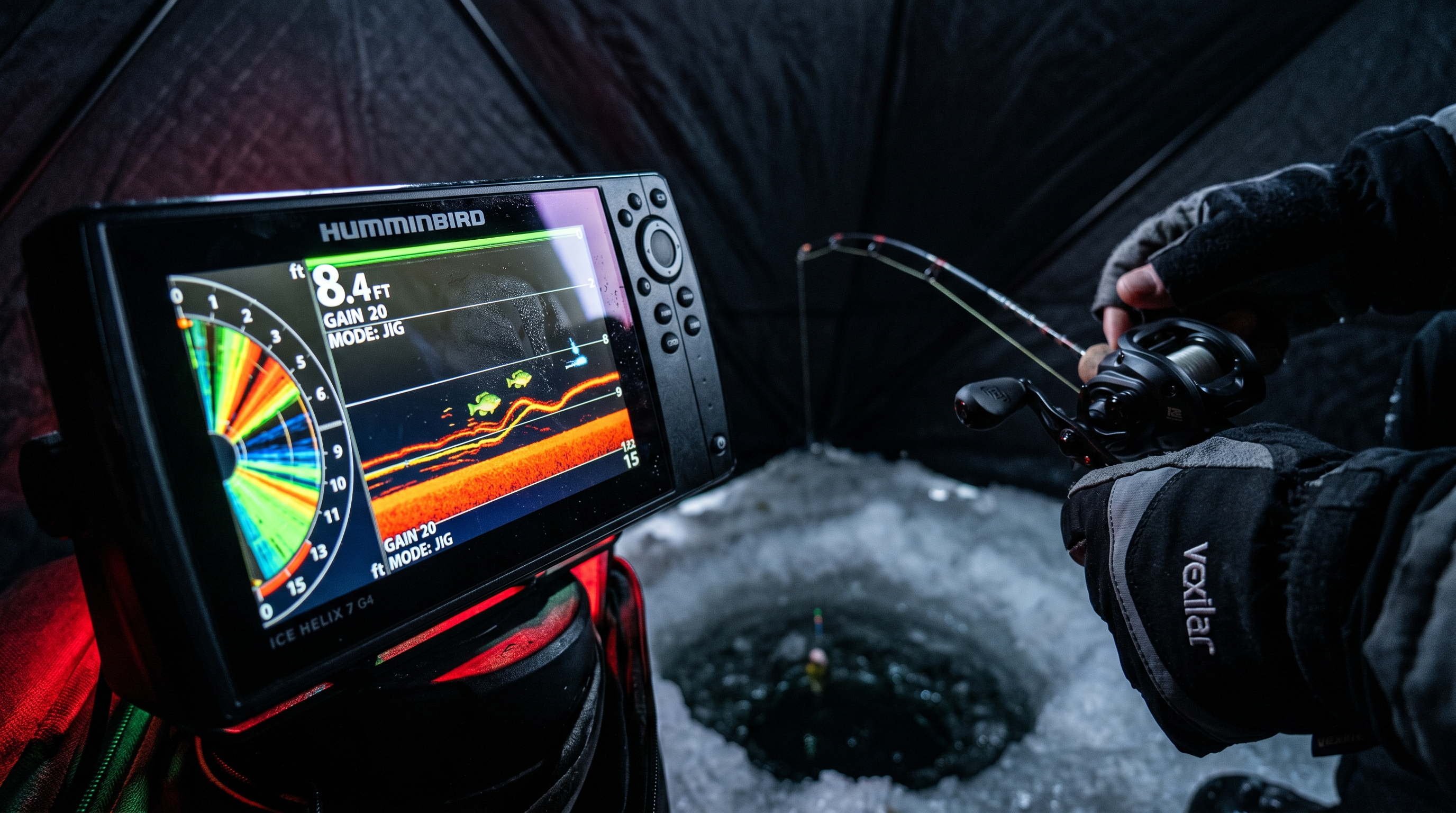 Ice Fishing Sonar Calibration and Transducer Cone