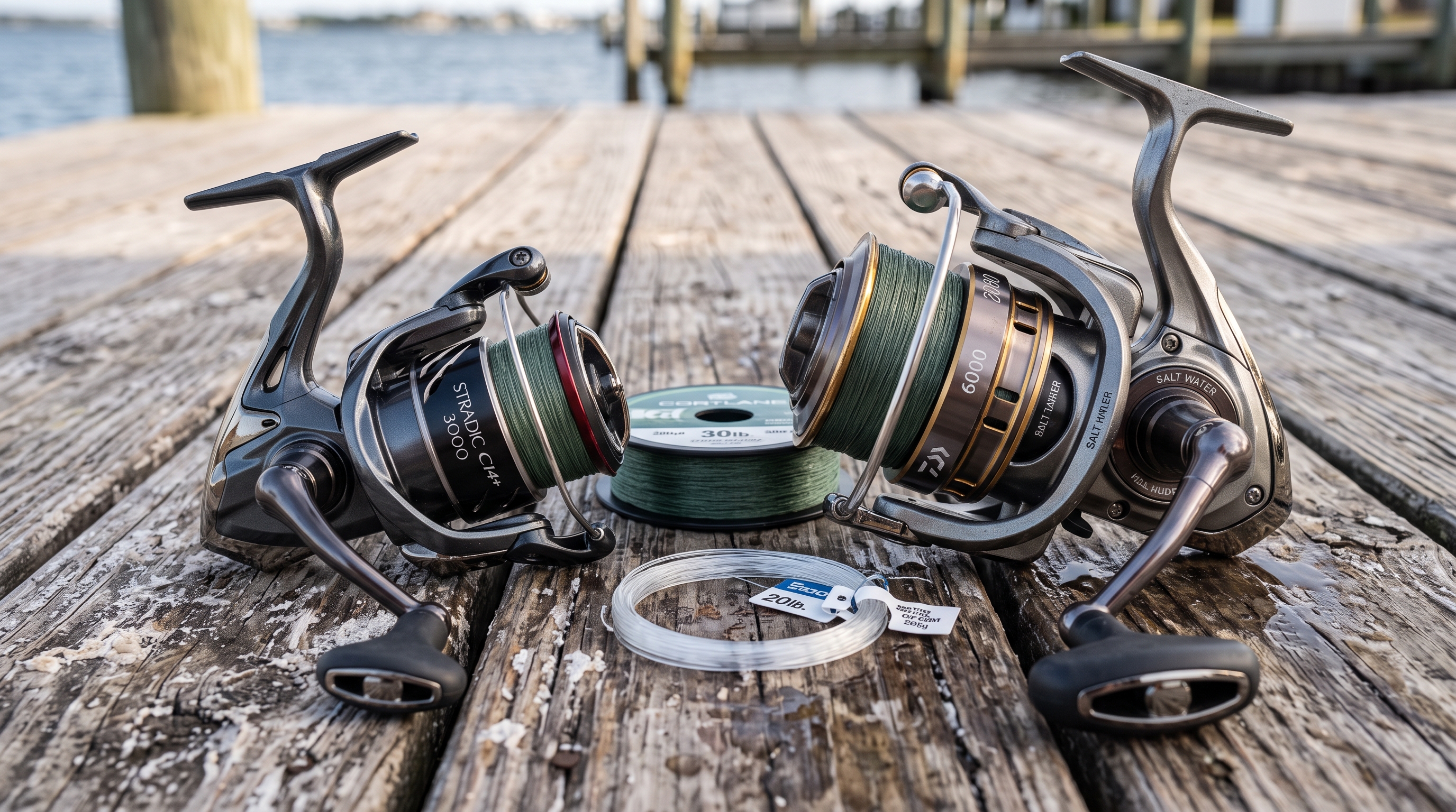 Comparison between Stradic 3000 and Daiwa 6000 spinning reels