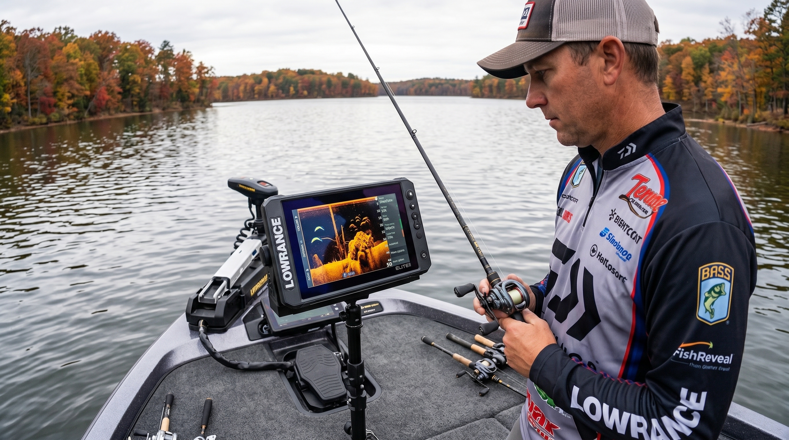 Lowrance Elite FS in Action