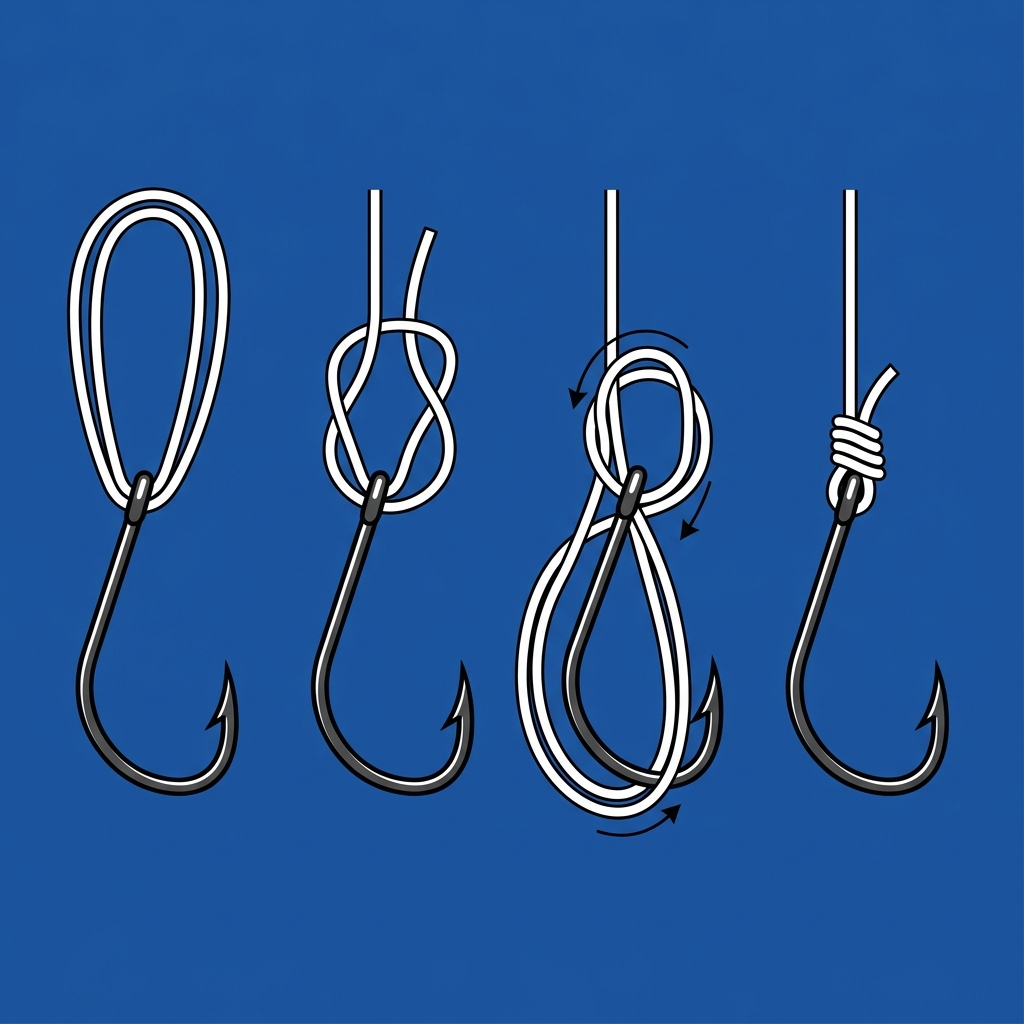 Palomar Knot Illustration