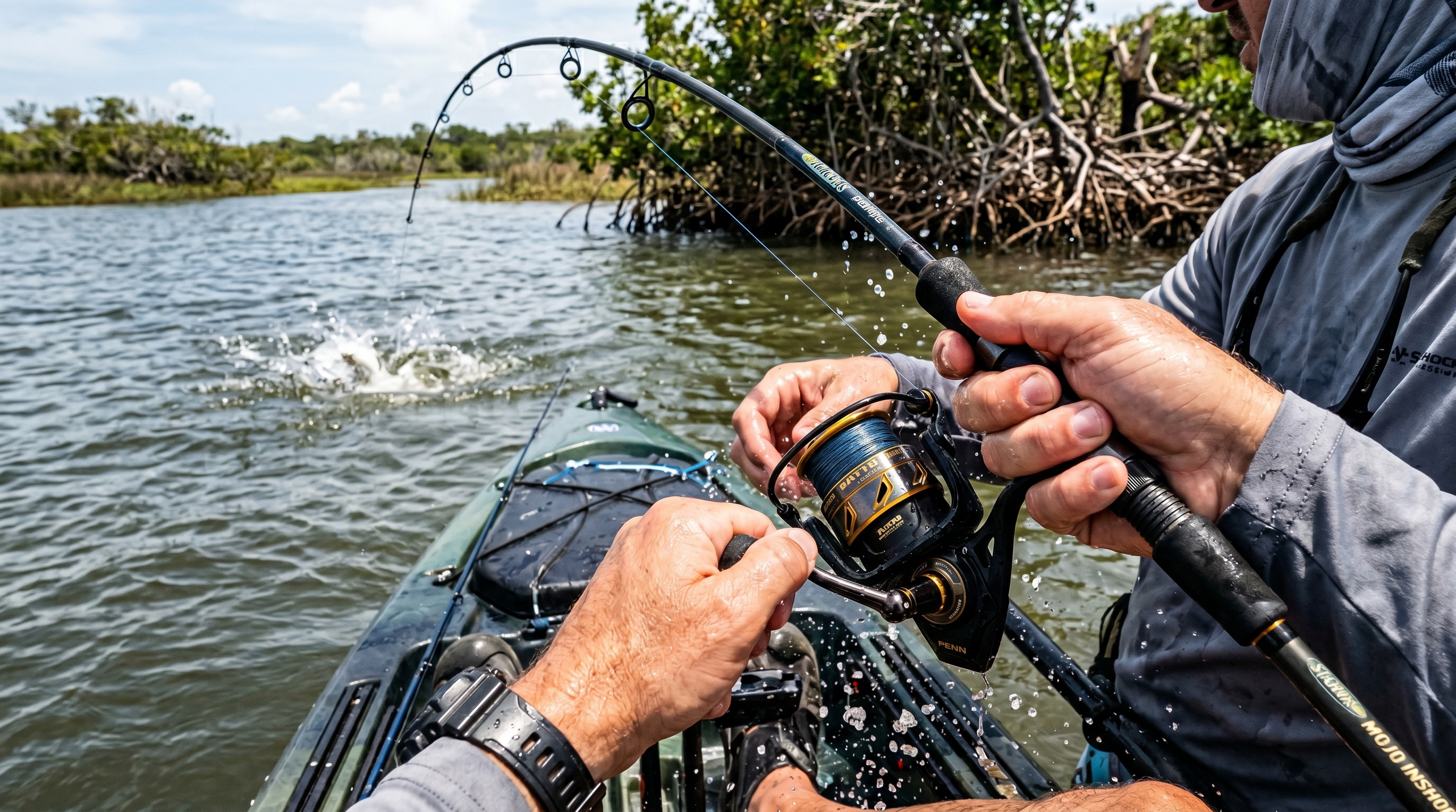 Penn Battle III Saltwater Action