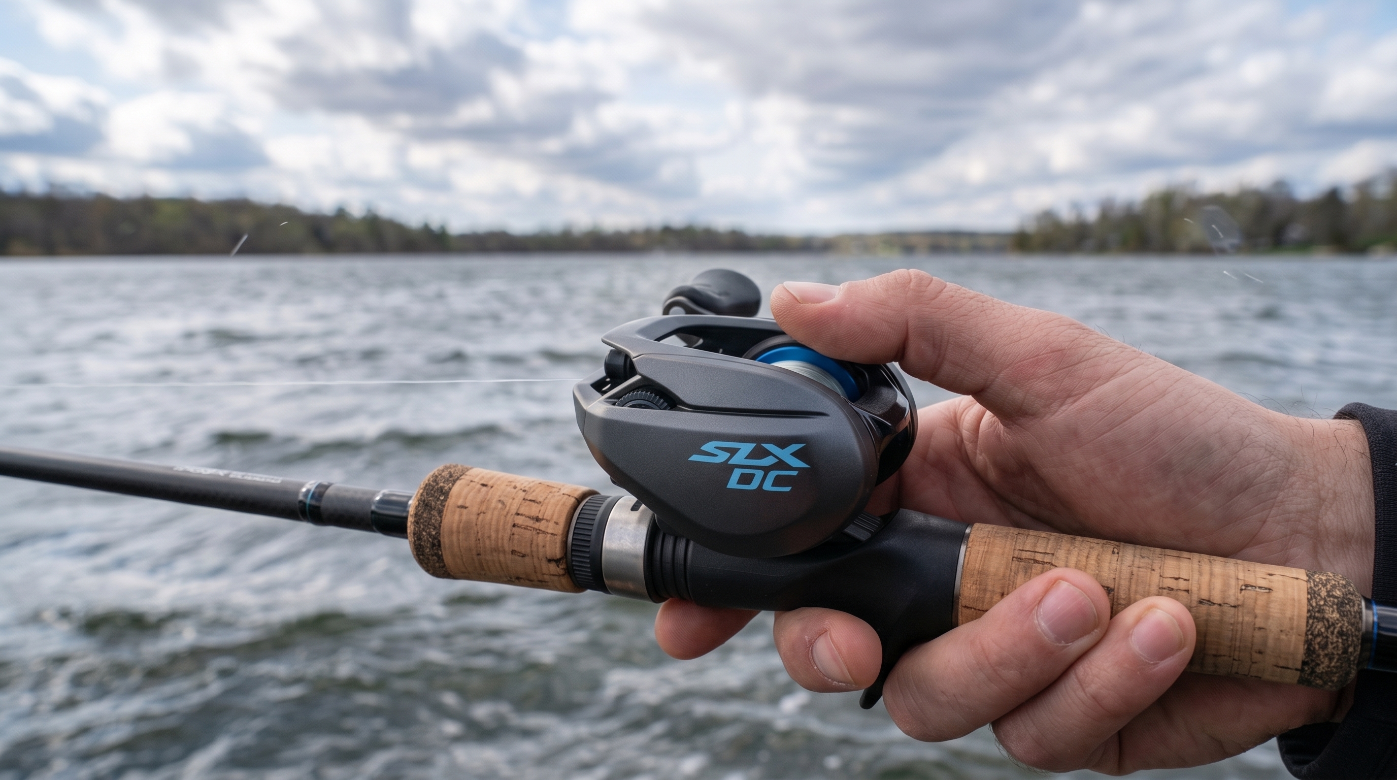 Shimano SLX DC Baitcasting Reel in action
