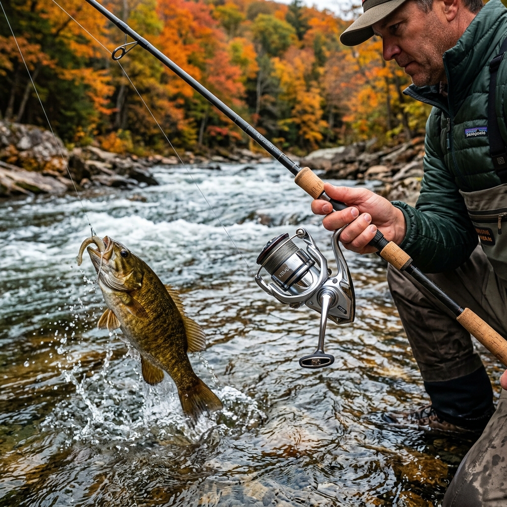 Shimano Stradic Smallmouth Test