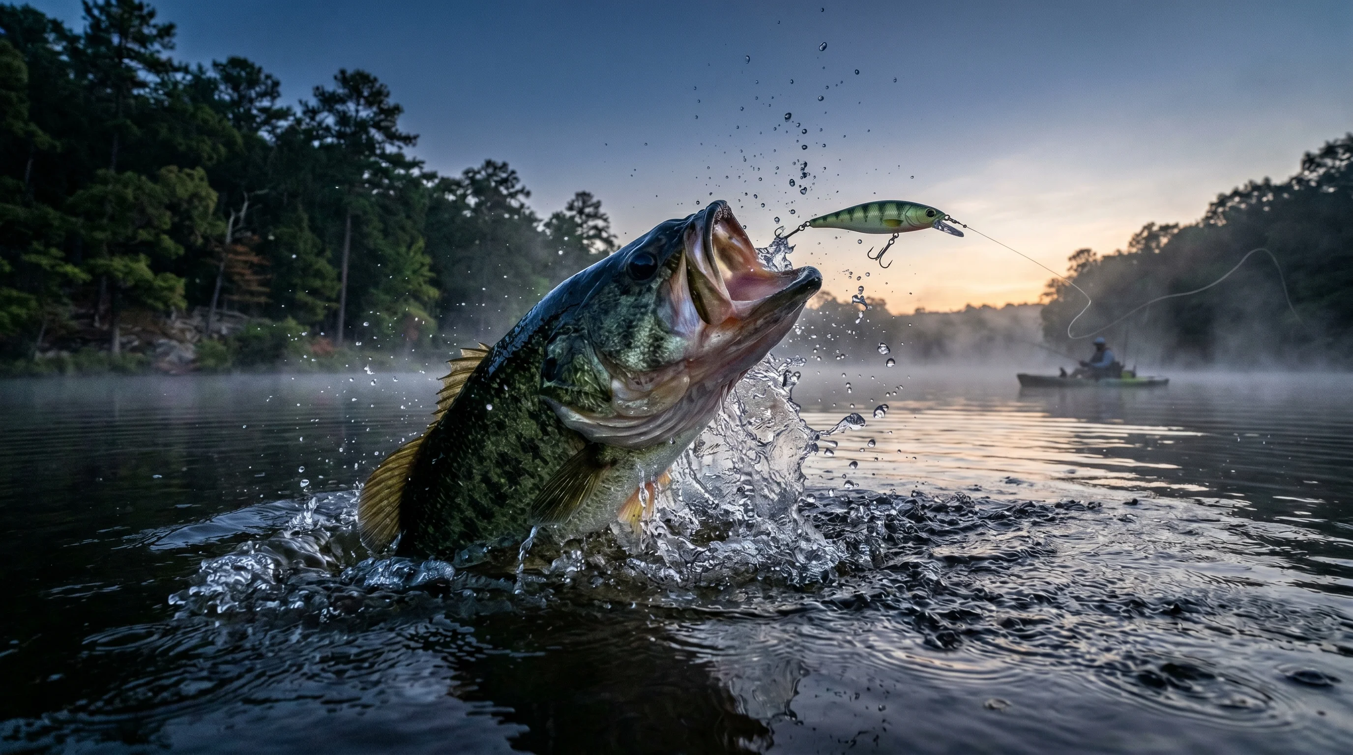 Summer topwater fishing patterns