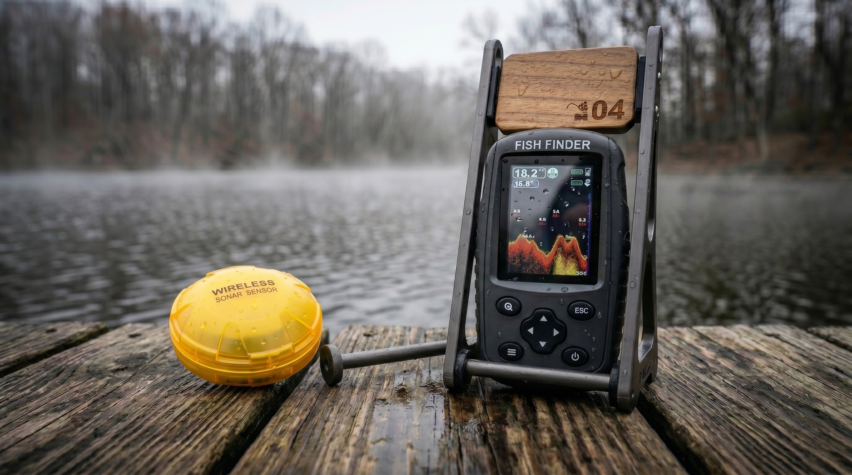 Venterior Portable Rechargeable Fish Finder